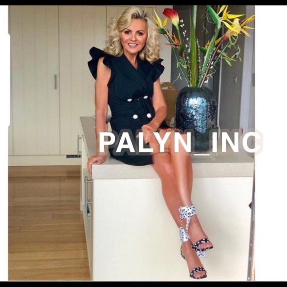 zara ruffle waistcoat dress